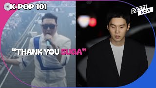 Celebrities show support for SUGA