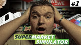 Je deviens PATRON d'un SUPERMARCHER (supermarket simulator )