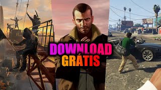 ONDE BAIXAR GTA V - GTA 4 - WATCH DOGS 2 NO CELULAR DE GRAÇA! (NÃO OFICIAL)