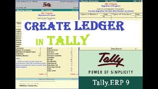 Beginners, How to create Central & Local Sales Ledger in Tally in Hindi | Tally [HINDI]