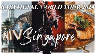 BABYMETAL Live in Singapore!｜Enjoying BABYMETAL concert and sightseeing in Singapore!!!　【vlog】