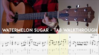 Watermelon Sugar - Harry Styles // Tab Walkthrough