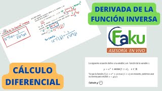 DERIVADA DE LA INVERSA - EJERCICIO