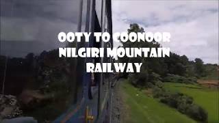 Ooty to Coonoor Toy Train | Nilgiri Mountain Railway | Tunnels and Scenery |