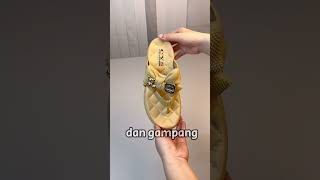 Sandal Jepit Jelly Wanita | Wedges Kekinian EVA Tebal | SPT-97 #shorts #shortvideo