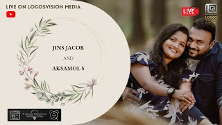 JINS & AKSAMOL | WEDDING CEREMONY  | LIVE STREAMING | 2.3.2022 | LOGOSVISION MEDIA