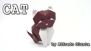 Origami CAT - Origami easy tutorial