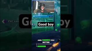 Man is begging 😭 #fortnite #funny #gcnik #godfirst #gaming #jokes #streamer#begging#loser#badplayer