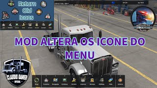 Download Mod Menu Altera os Ícones do Menu American Truck 1.50/1.51Via Steam