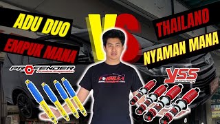 Review & Test Profender Versus YSS | Thailand Suspension