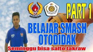 CARA BELAJAR SALTO SEPAK TAKRAW Part 1