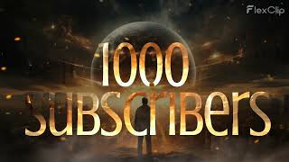 Thank You 🙏 Guys!!! for 1000 Subs