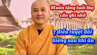 Những điều tuyệt đối không nên làm sau khi ăn uống song