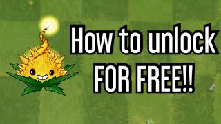 How to unlock Bombard Mint for FREE! | (WORKING 2024) | Plants vs. Zombies 2