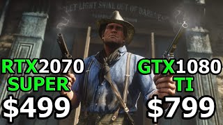 RTX 2070 SUPER vs GTX 1080 Ti  in 1080p,1440p and 2160p