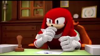 Knuckles saying I don’t know