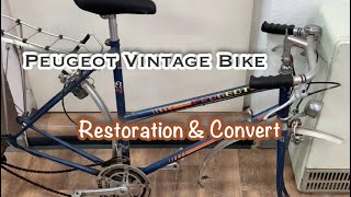 Restoration Dirty Rust Vintage Road Racer Peugeot #fahrrad #bike #bicycle #restoration