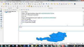 Python in QGIS. Урок 1. Слой; Выборка.