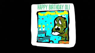 Happy birthday oli