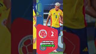 Colombia Sorprende a Argentina con un Gol de Penal #colombia #argentina #argent