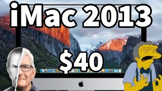 Live Reaction! - Buying 2013 imac 21.5” $40 budget Honest review Is it worth it in 2024? SSD upgrade