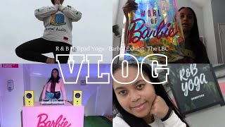 VLOG ☆ R & B Yoga, Barbie Exhibit, Long Beach California