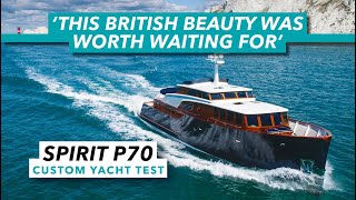 Full yacht tour and test drive of this wooden wonder | Spirit P70 review | Motor Boat & Yachting