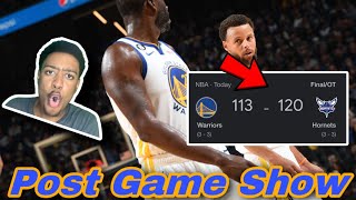 The GOLDEN STATE WARRIORS were PATHETIC Tonight | Losing to The CHARLOTTE HORNETS 🤬