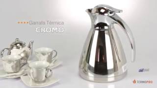 Garrafa Térmica Cromo - TermoPro