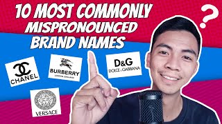 10 Most Commonly MISPRONOUNCED BRAND NAMES by FILIPINOS/PINOY | WAZZUP Buddy