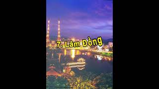 Top 10 Tỉnh Thành Có Diện Tích Lớn Nhất Việt Nam  #viral #shorts