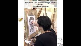 Professional Adult Portrait Drawing & Sketching Course  Visual Arts Centre Visual Arts Centre mp4