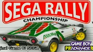 SEGA Rally Championship playthrough 1/3 (GBA)