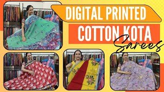 Digital Printed Kota Sarees Summer Offer