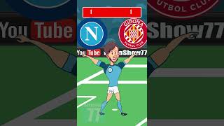 Napoli vs Girona Khvicha Kvaratskhelia #football #shorts #short