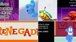 Blue’s Clues, Foster, Hi Hi Puffy AmiYumi, LSMC, Loopdidoo, MMW, Sesame Street Credits Remix