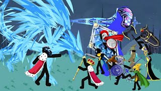 Ice Dragon | Griffon, King Zarek, Generals, Magis, Blue Giant - Stick War Legacy Animation