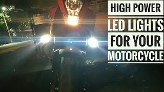 Led Projector Light U5 Spot Light For Your Motorcycle : Banggood