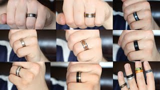 Trying On Affordable Amazon Men's Wedding Bands & Review