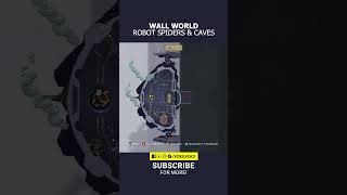 Wall World of Robot Spiders & Spelunking #shorts