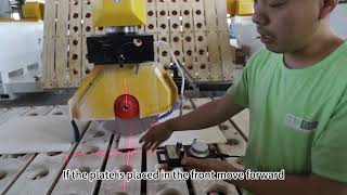 bridge saw cutting machine operation 2