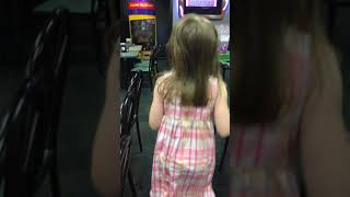 Julie at Chuck E. Cheese