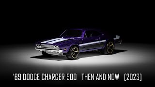 Hot Wheels '69 Dodge Charger 500 Then and Now [2023]