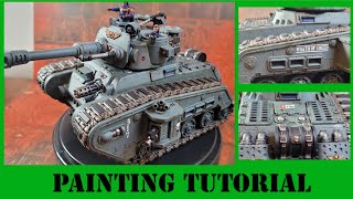 Painting tutorial - Rogal Dorn Battle Paint | Astra Militarum | Warhammer 40,000