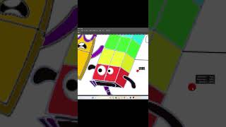 Surprise ! Numberblocks 12 look at that #coloringstory #numberblocks #animation #drawing  #art