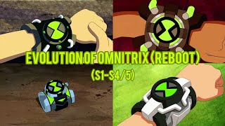 Evolution of Omnitrix (Reboot) (Updated) #shorts #ben10 #omnitrix