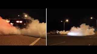 First Time DRIFTING the G35! + CRAZY CAMARO BURNOUT!!