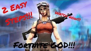 2 EASY STEPS TO BECOME APRO FORTNITE PLAYER !!!