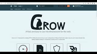 Setting up a simple web server using Crow framework #cpp #crowcpp #coding #webserver #webdevelopment