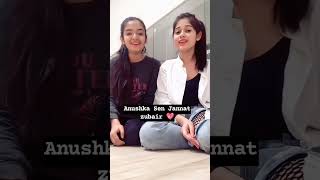 Anushka Sen And Jannat Zubair Singing on song ''paaniyon sa" #bestbff #anushkasen #jannatzubair